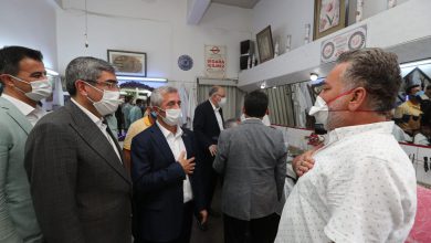 Photo of Başkan Tahmazoğlu ve Milletvekillerinden esnaf ziyareti