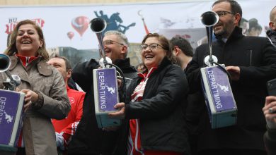 Photo of Gazi Yarı Maratonu Kurtuluşun 100. Yılı İçin Koşuldu