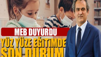 Photo of MEB Açıkladı “Yüz yüze Eğitimde Son Durum”